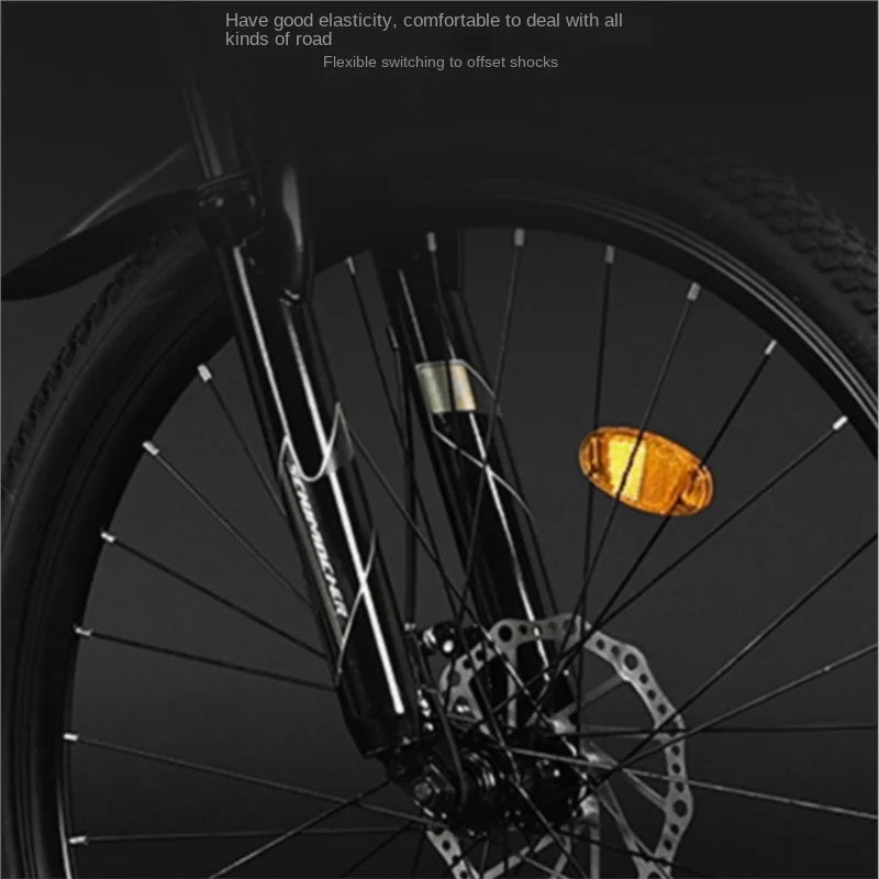 FJ High Carbon Steel Mountain Bike Men's And Women's Variable Speed Shock Absorber Racing Teenage Female Student Adult Bike 2025