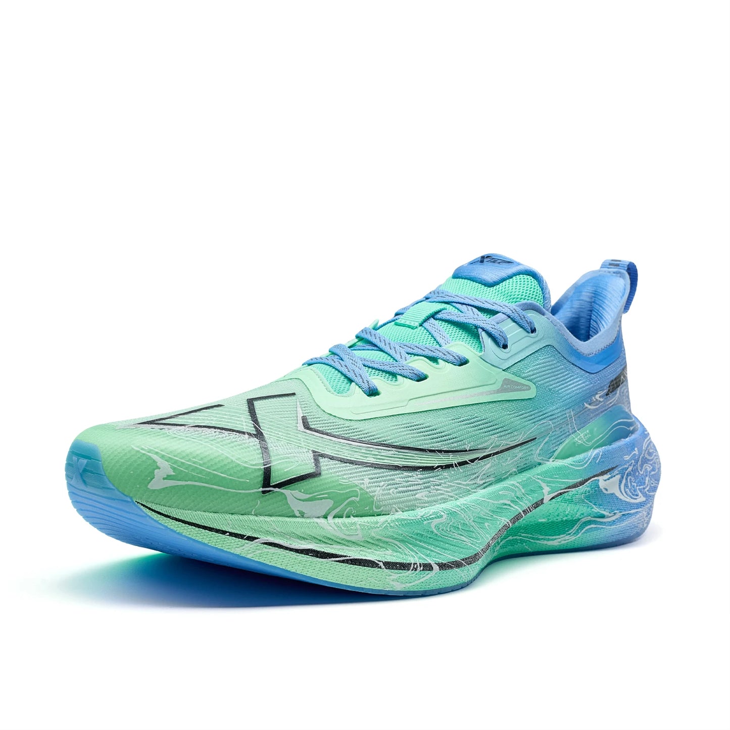 Xtep 2000KM 2.0 Running Shoes Men 2024 Summer Professional TPU Shock Absorption Sneakers 876219110043(suggest half size down)