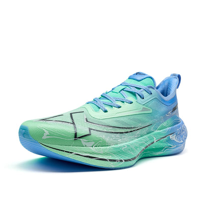 Xtep 2000KM 2.0 Running Shoes Men 2024 Summer Professional TPU Shock Absorption Sneakers 876219110043(suggest half size down)