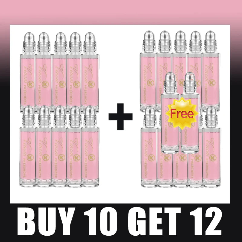 10 ml Unisex Pheromone Ball Perfume – Long-Lasting Essential Oil Fragrance