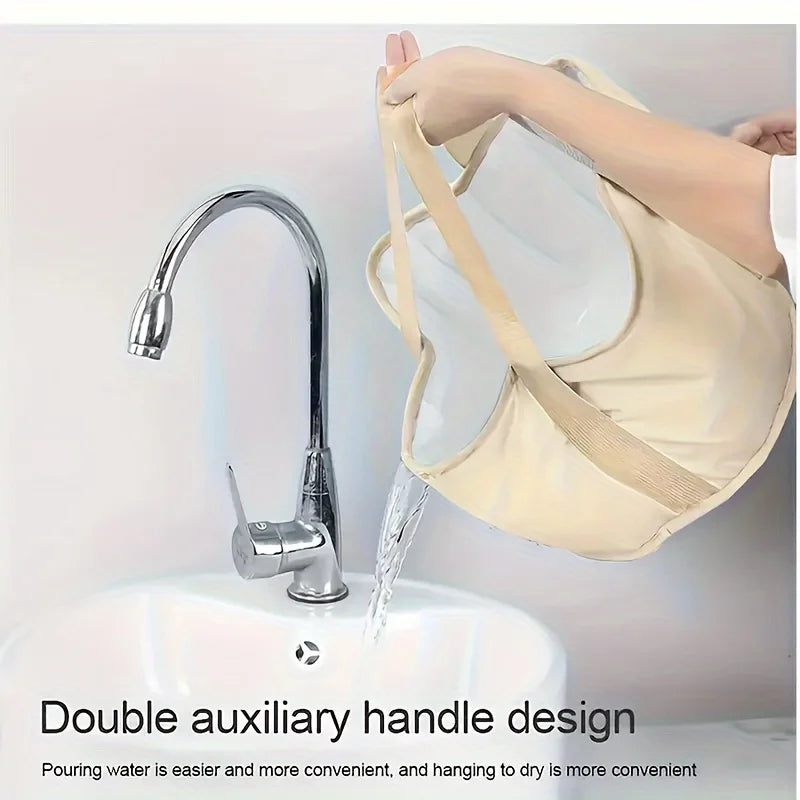 Foldable Foot Soaking Tub Portable Spa Basin with Handles for Home & Travel