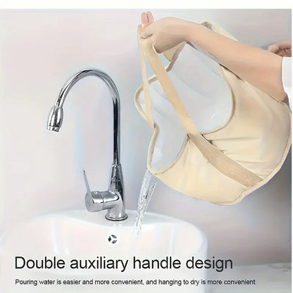 Foldable Foot Soaking Tub Portable Spa Basin with Handles for Home & Travel