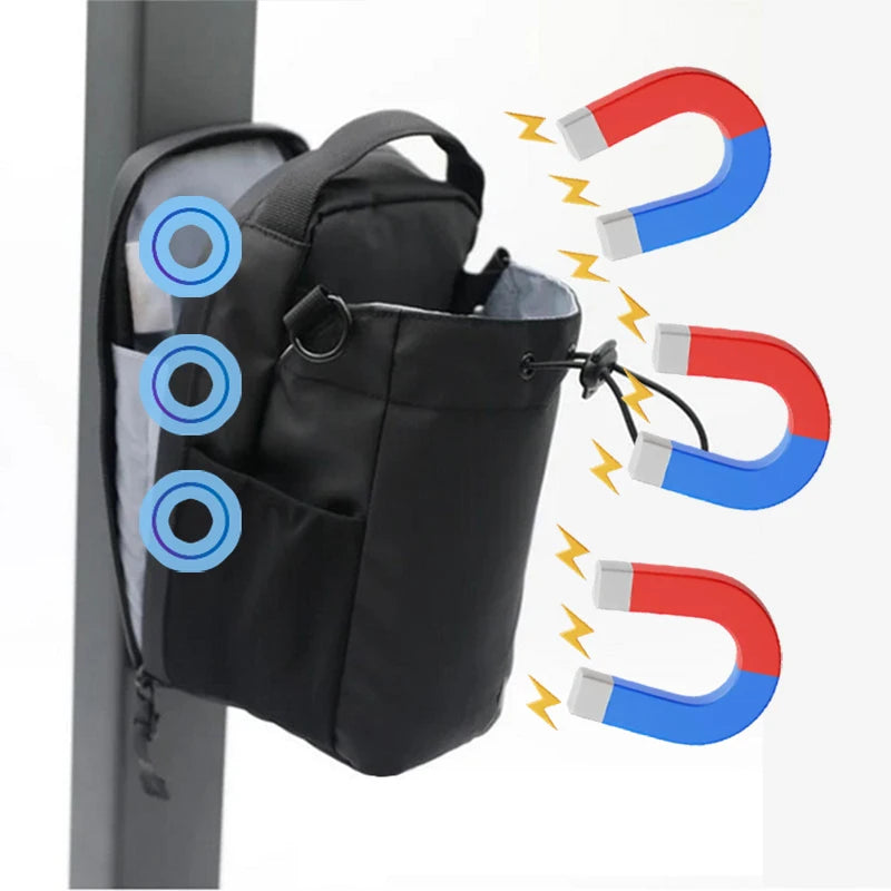 Magnetic Large Capacity Gym Bag Portable Sports Carrier with Phone Pocket