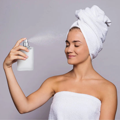 30/50ml Empty Frosted Glass Spray Bottles Perfume Atomizer Refillable Fine Mist Spray Empty Perfume Bottles