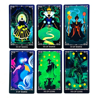 Tarot Deck A 78pcs Cards Tarot Deck Family Gathering Game Cards English Visions Divination Edition Deck Borad Playing Games