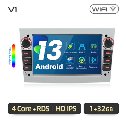 Junsun 4G Wireless CarPlay for Apple Android Auto Car Radio for Opel Astra Vectra Vauxhall Antara Zafira Corsa Vivaro Meriva RDS