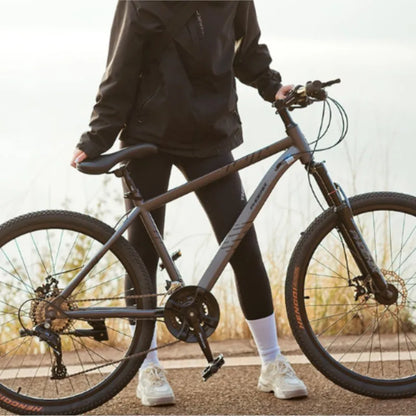 FJ High Carbon Steel Mountain Bike Men's And Women's Variable Speed Shock Absorber Racing Teenage Female Student Adult Bike 2025