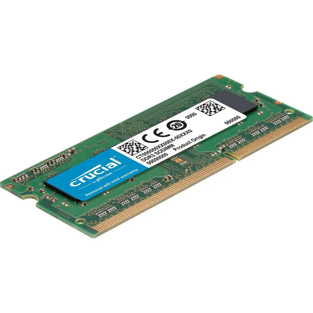 Crucial Memoria RAM DDR3L 16GB 1600MHz PC3L-12800S 204Pin 1.35V SODIMM Memory DDR3 16GB 1600MHz PC3-12800 Laptop Notebook RAMs