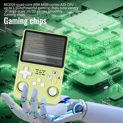R36S Handheld Game Console 3.5Inch IPS Screen 128G Classic Retro Games Consoles Arkos System Portable Pocket Video Game Player