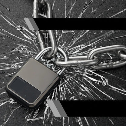 Cadeado de impressão digital inteligente – Fechadura de segurança à prova de água e sem chave