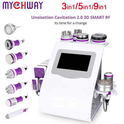 5/6/9-in-1 Cavitation Beauty Device Facial & Body Massager Skin Tightening Tool