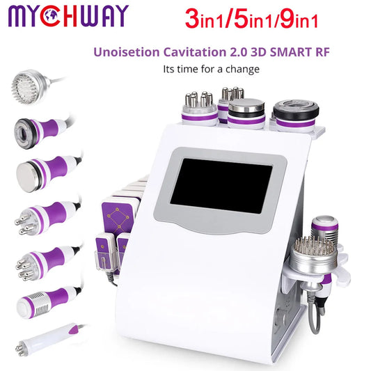 5/6/9-in-1 Cavitation Beauty Device Facial & Body Massager Skin Tightening Tool