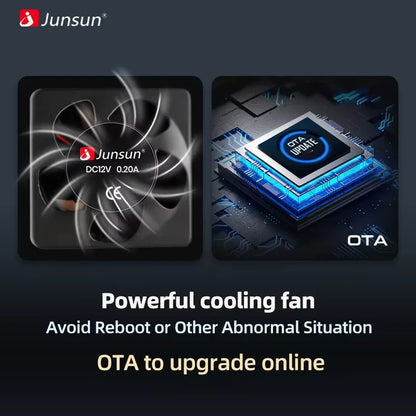 Junsun Wireless CarPlay Android Auto Car Radio For Mercedes Benz Smart Fortwo 451 2005 - 2010 GPS Multimedia 2din Systems Stereo