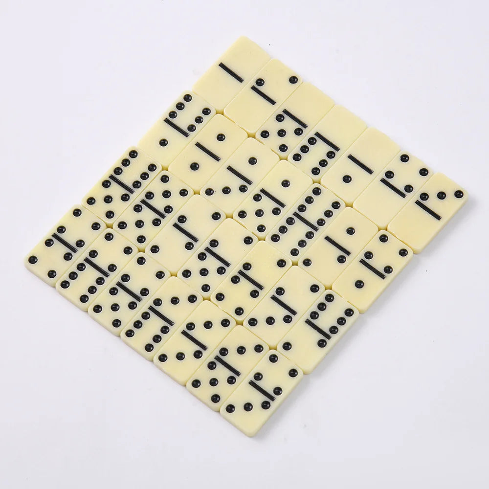 1 Pc Box Dominoes Nine Dominoes Pvc Packaging Push Cards Indoor And Outdoor Game Boards