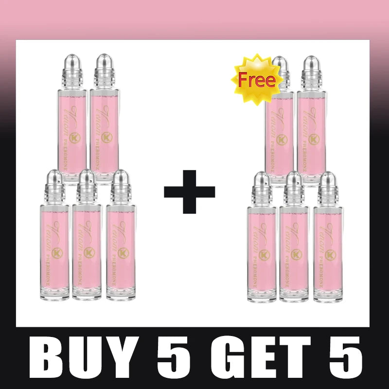 10 ml Unisex Pheromone Ball Perfume – Long-Lasting Essential Oil Fragrance