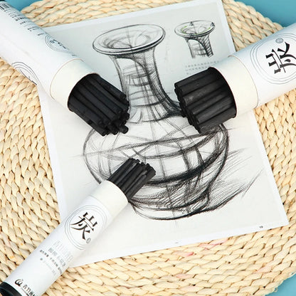 25-Piece Artist Vine Charcoal & Willow Pencil Kit