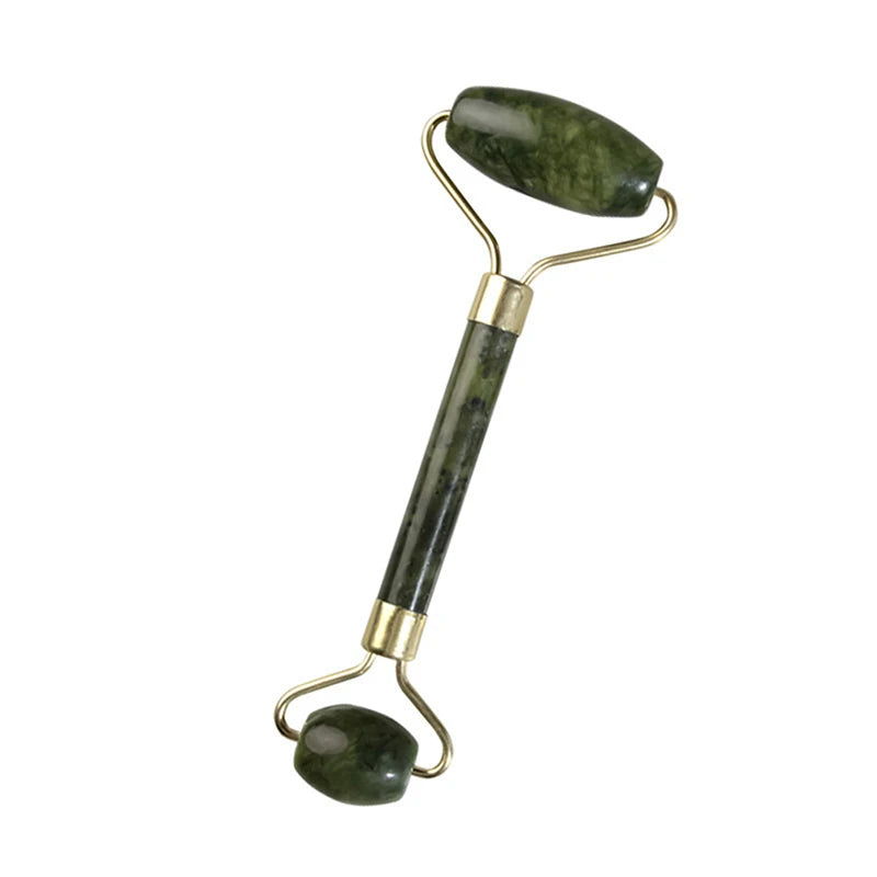 Gua Sha Set Facial Massage Roller Kit – Double-Sided Stone Scraping Board for Skin Care