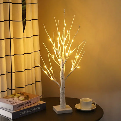 Christmas LED Tree Lights Christmas Birch Tree Home Decoration Lights Indoor Bedroom Room Landscape Glowing Tree