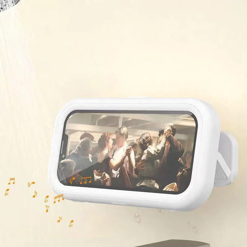 AquaView 360 – Waterproof Telescopic Shower Phone Holder