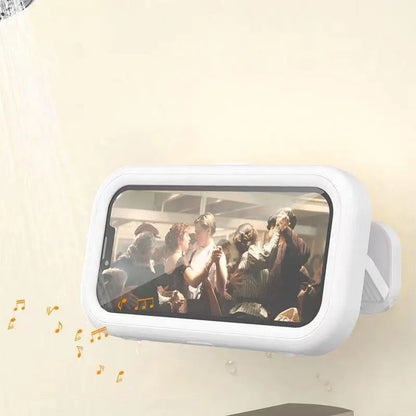 AquaView 360 – Waterproof Telescopic Shower Phone Holder