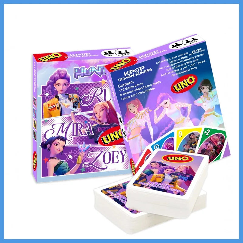 Hot-selling 120 kpop witch hunters playing cards card games party board games cards uno card game
