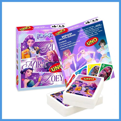 Hot-selling 120 kpop witch hunters playing cards card games party board games cards uno card game