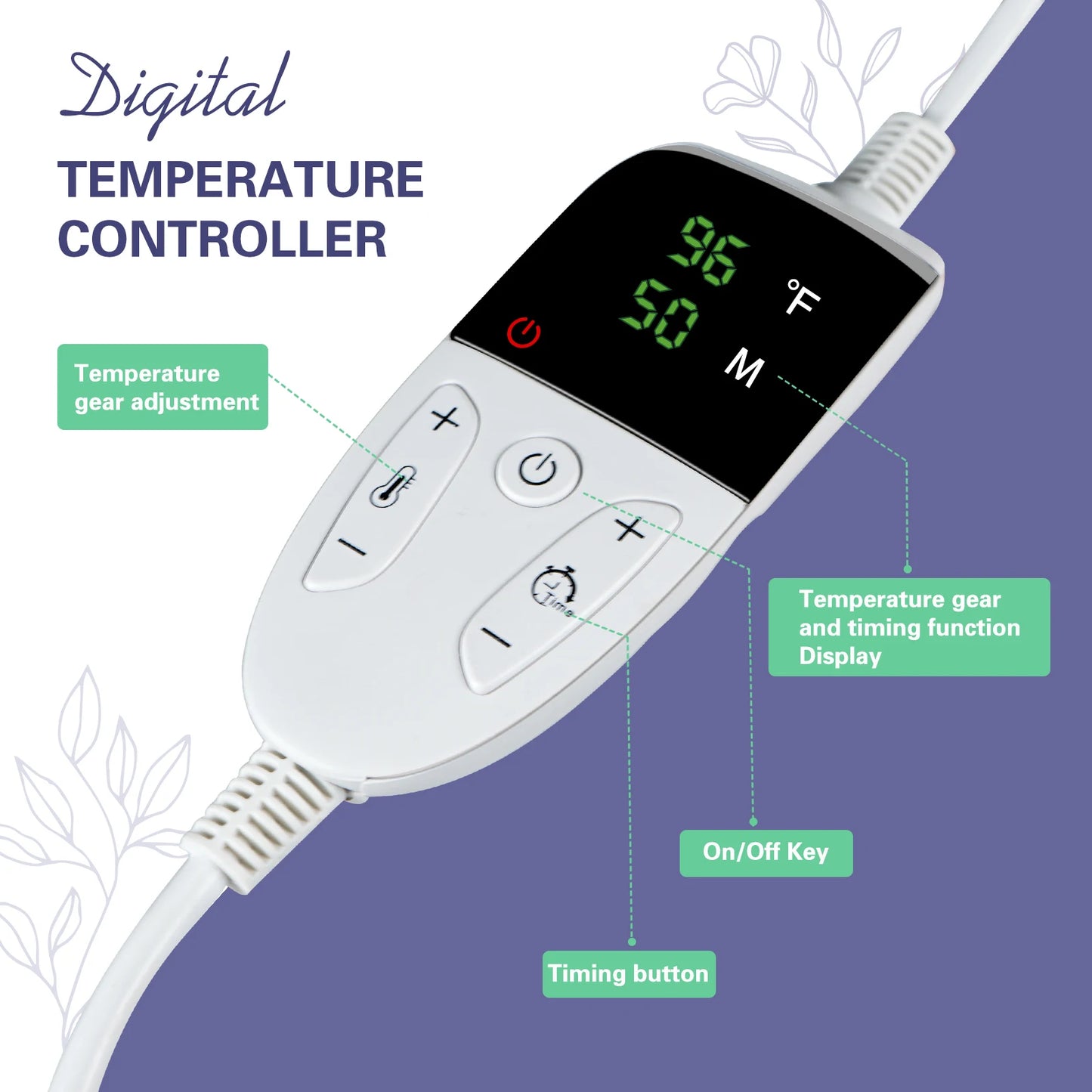 Hot Stone Massage Heater Box with Temperature Control Professional Spa Therapy Tool