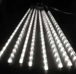 30/50cm Solar LED Meteor Shower Rain Lights Holiday String Lights Waterproof Garden Light Christmas Wedding Decoration