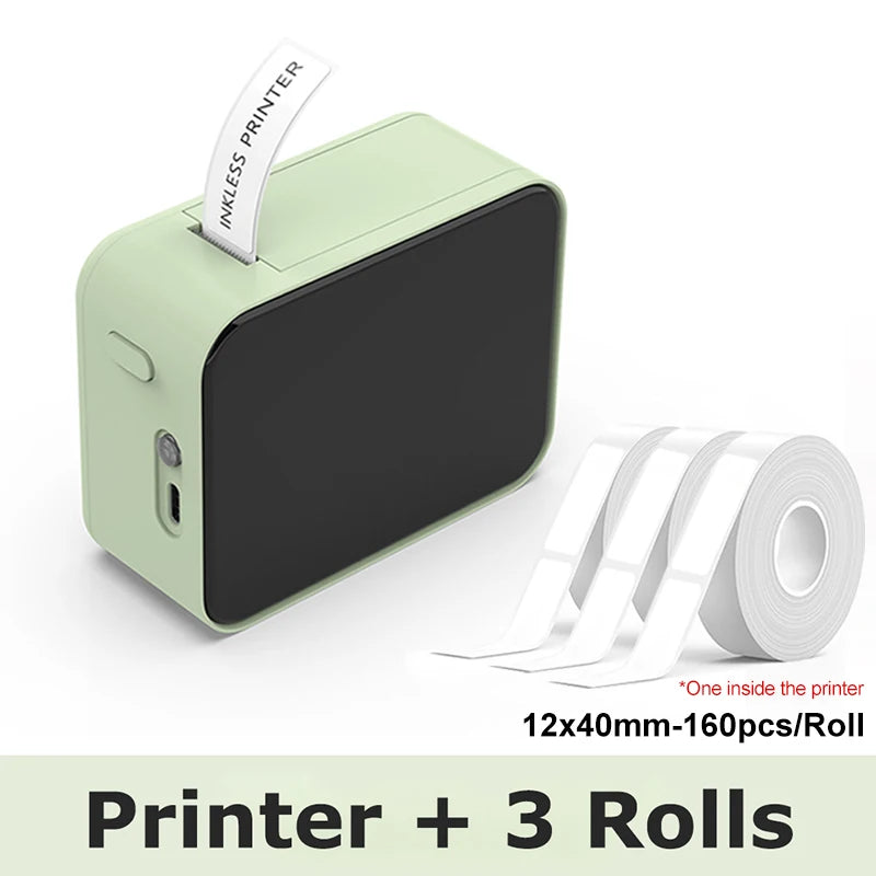 Marklife P15 Portable Thermal Printer Mini Label Printer Inkless Bluetooth Adhesive Printing Machine Sticker Labeling Machine