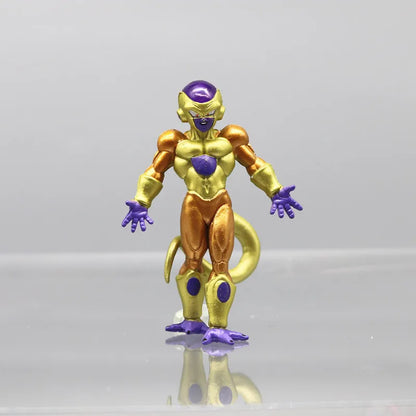 Hot 8pcs Dragon Ball Z Frieza Freezer  Anime Figures Figurine Pvc Statue Model Doll Collection Decoration toys