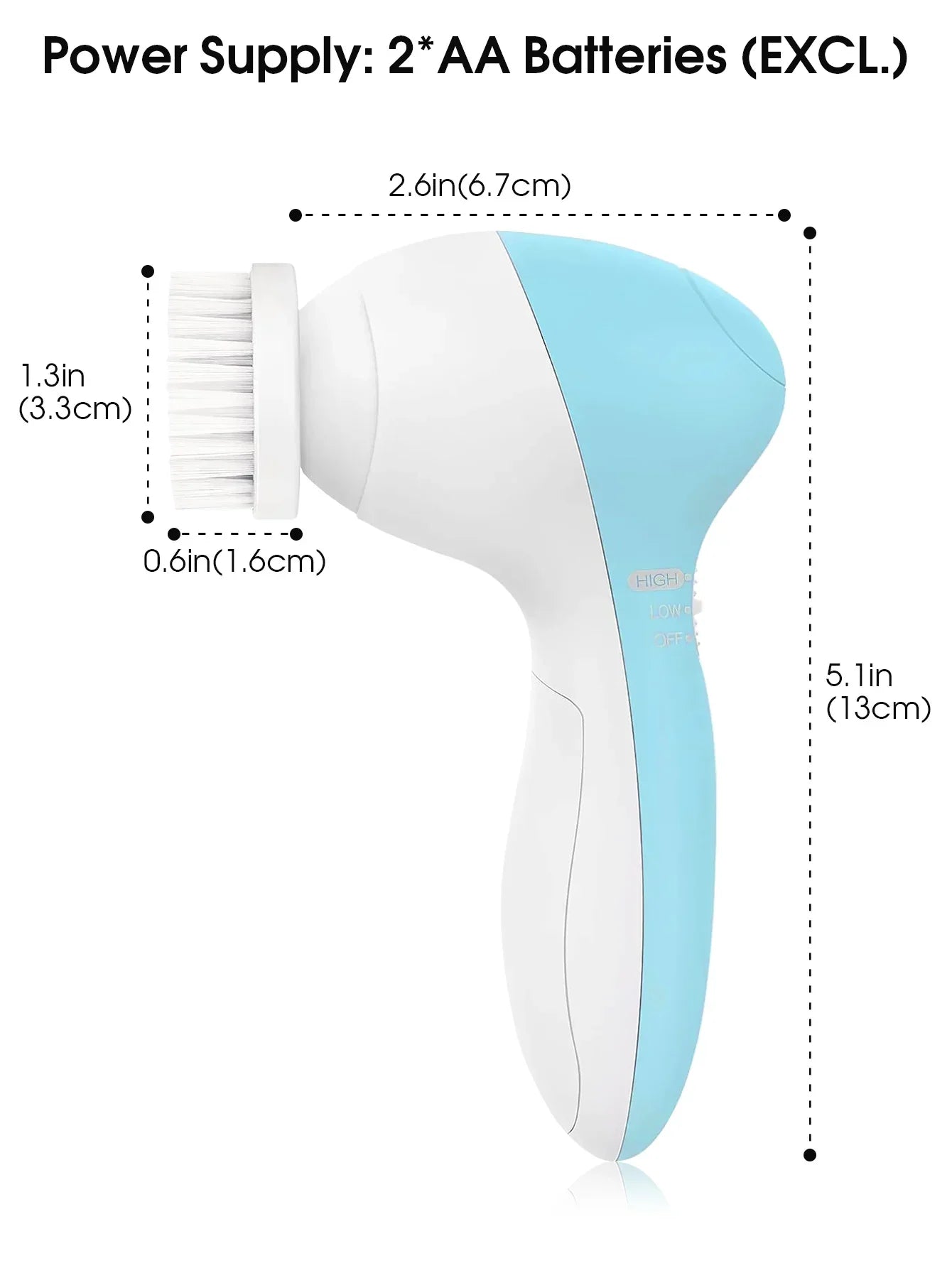 Electric Facial Cleanser 5-in-1 Pore Cleaner & Skin Care Washing Machine for Spa Use