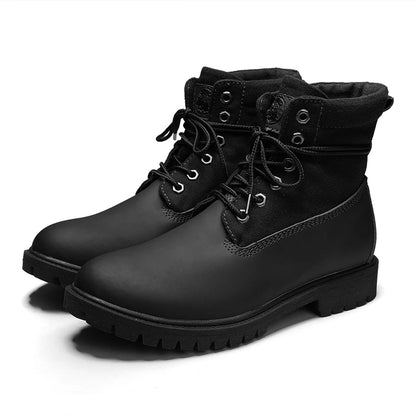 2025 Autumn Boots Men's British Style Workwear Shoes Casual Popular Men's And Women's High-Top All-Match Men's Shoes