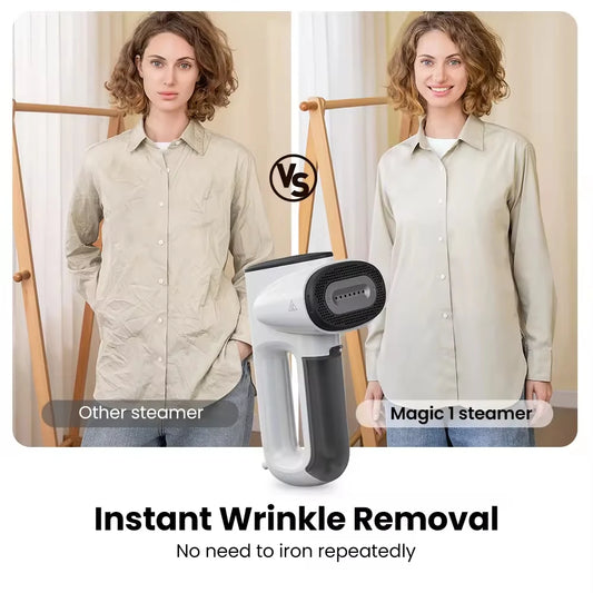 Electric Iron Absorption Type Hand-held Hanging Ironing Machine with Self-Priming Automatic Vacuum and Garment Steaming Function