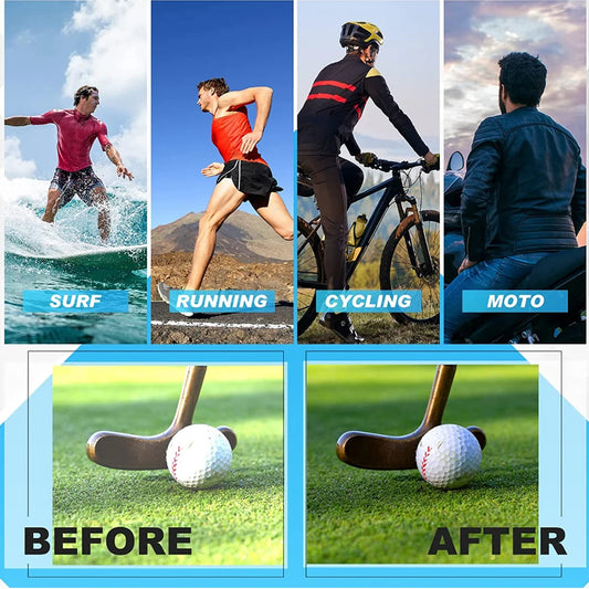 HD Polarized Sunglasses Men Women UV400 Outdoor Sport Fishing Driving Eyewear