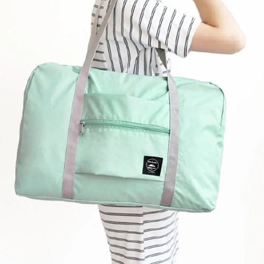 Large Capacity Folding Travel Bags Waterproof Luggage Tote Handbag Travel Duffle Bag Gym Yoga Storage Shoulder Bag For Women Men