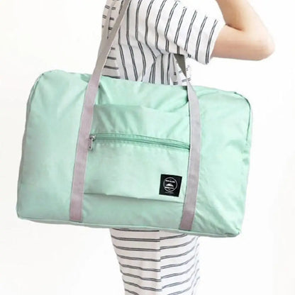 Large Capacity Folding Travel Bags Waterproof Luggage Tote Handbag Travel Duffle Bag Gym Yoga Storage Shoulder Bag For Women Men