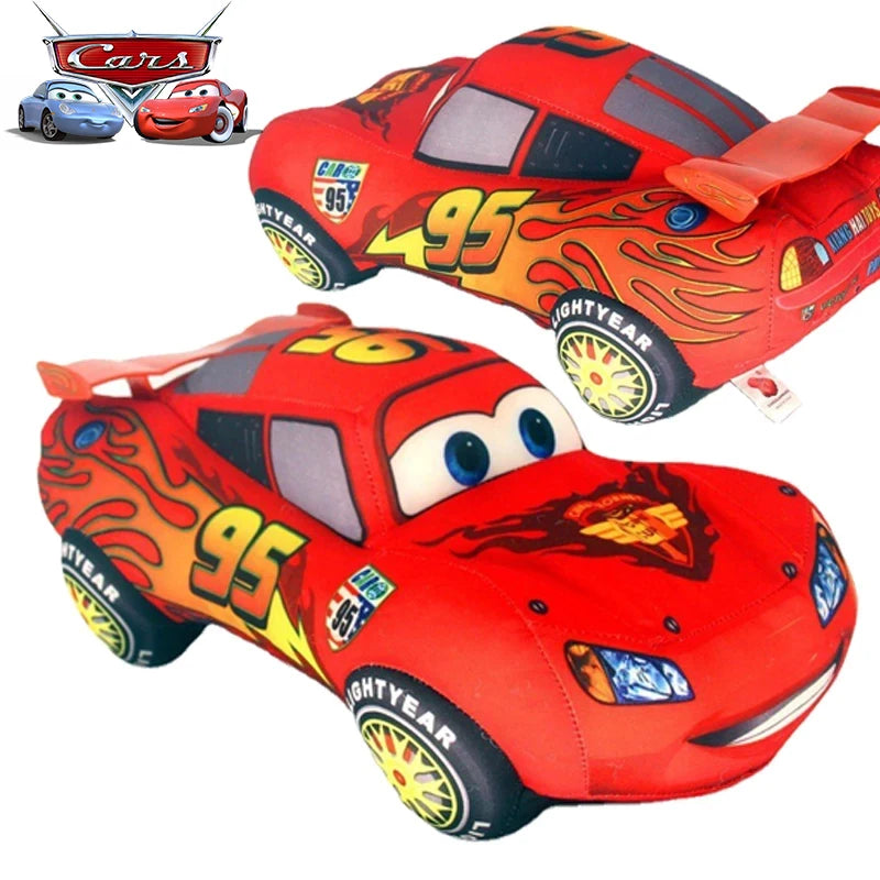 17-35cm Pixar Cars 3 Toys Lightning McQueen Cartoon Plush Toy Red McQueen 95 Pillow Cushion Soft Stuffed Dolls for Children