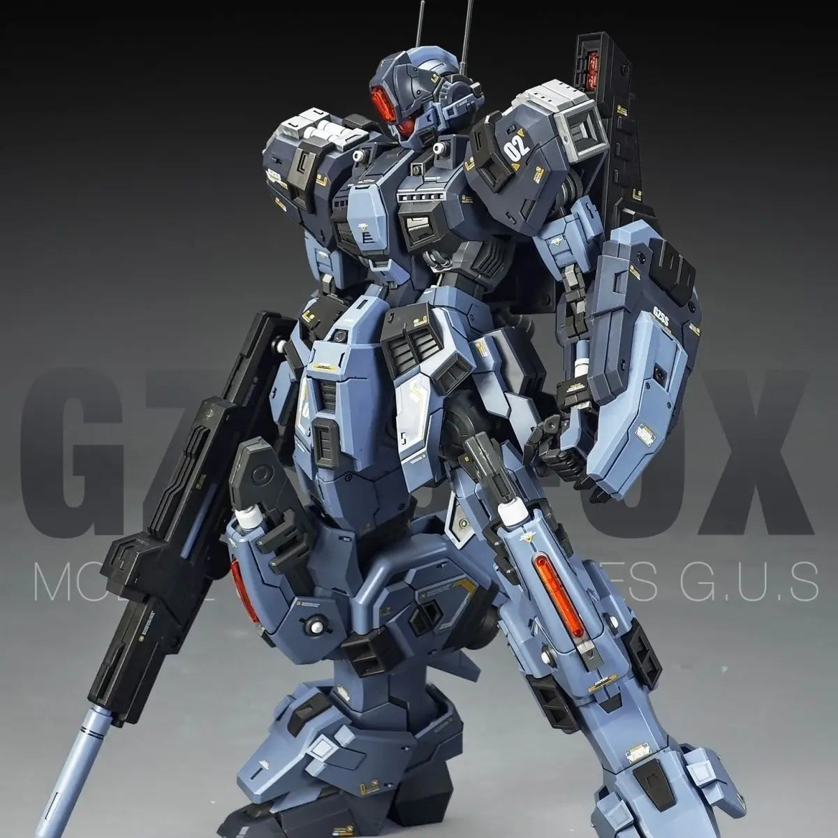 1/100 Zza Model Gzss-Ox-Gusi-Gus Action Figure Assembly Model Kit Robot Figuine Plastic Model Kids Birthday Hobby Toys Gifts
