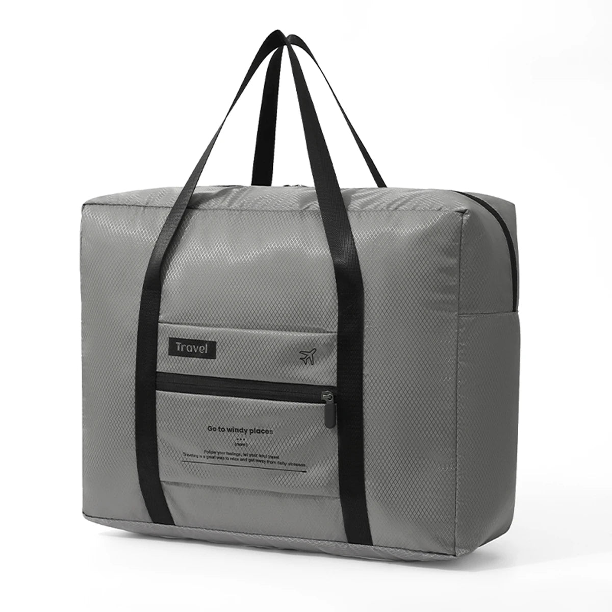 2025 new diamond-shaped luggage bag, large-capacity moving luggage bag, ultra-light foldable travel bag, clothing storage bag