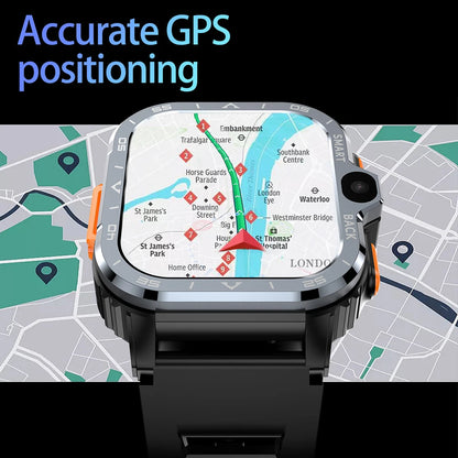 Valdus PGD Android Smartwatch Men GPS NFC Dual Camera 4G SIM WiFi 16/64GB