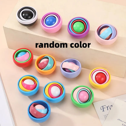 Fidget Toys Kids Spinner Gyro Ball Infinite Flip Decompression Sensory Toy ADHD Autism Stress Relief Toys Party Favors Gift