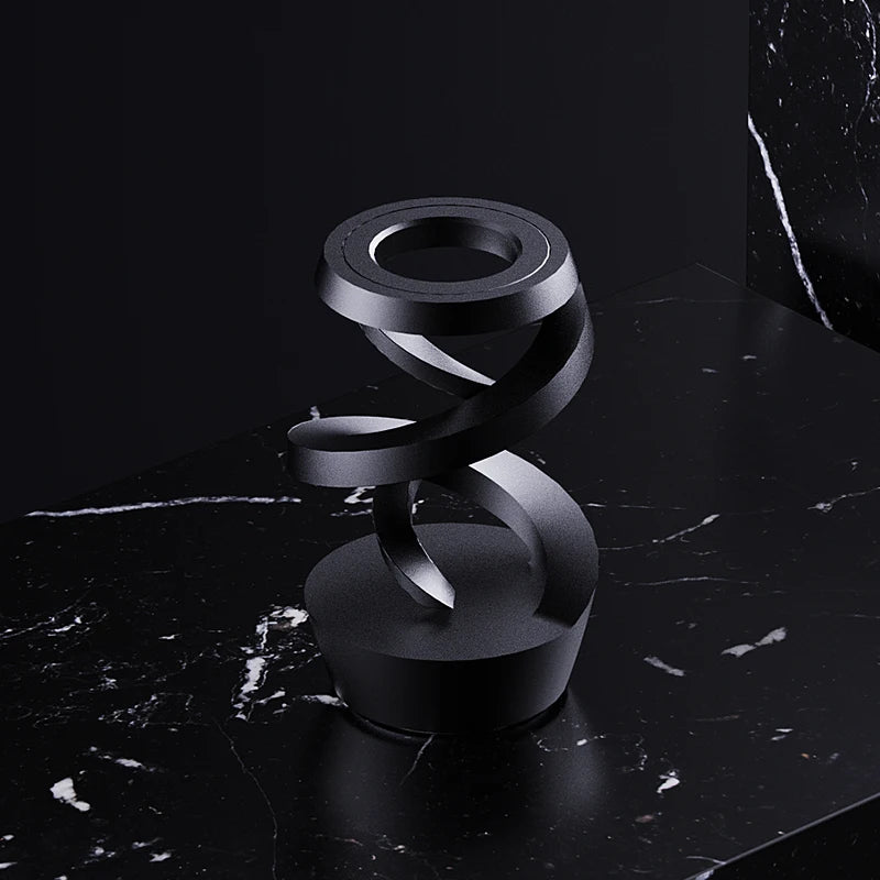 Metal anti-gravity levitating gyro decompression toy desktop levitating rotating pendulum decompression artifact fingertip gyro