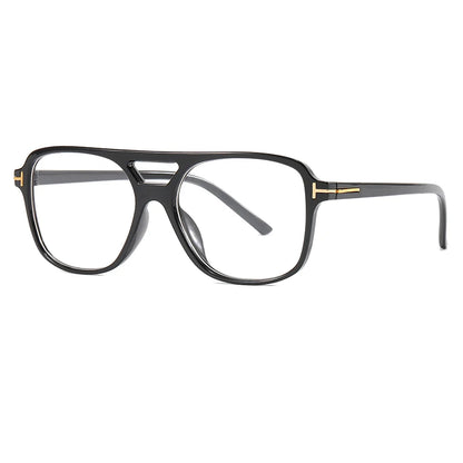 Fashion Pilot Sunglasses Women Double Bridge Oversized Oval UV400 Candy Colors