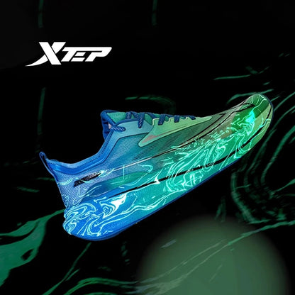 Xtep 2000KM 2.0 Running Shoes Men 2024 Summer Professional TPU Shock Absorption Sneakers 876219110043(suggest half size down)