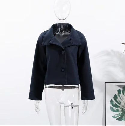 Fashion Loose Women's Trench Coat Stand Collar Batwing Sleeve Oversized Long Coats 2025 New Autumn Casual Street Chic Outwear