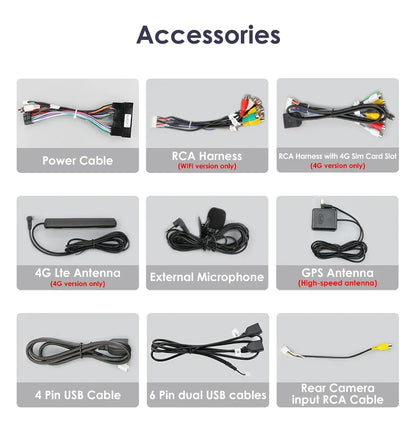 Hizpo 2Din 9inch Android13 Car Radio for Hyundai i10 2007- 2013 BT 4G Auto CarPlay Navi GPS RDS DSP UI7862 Intelligent System