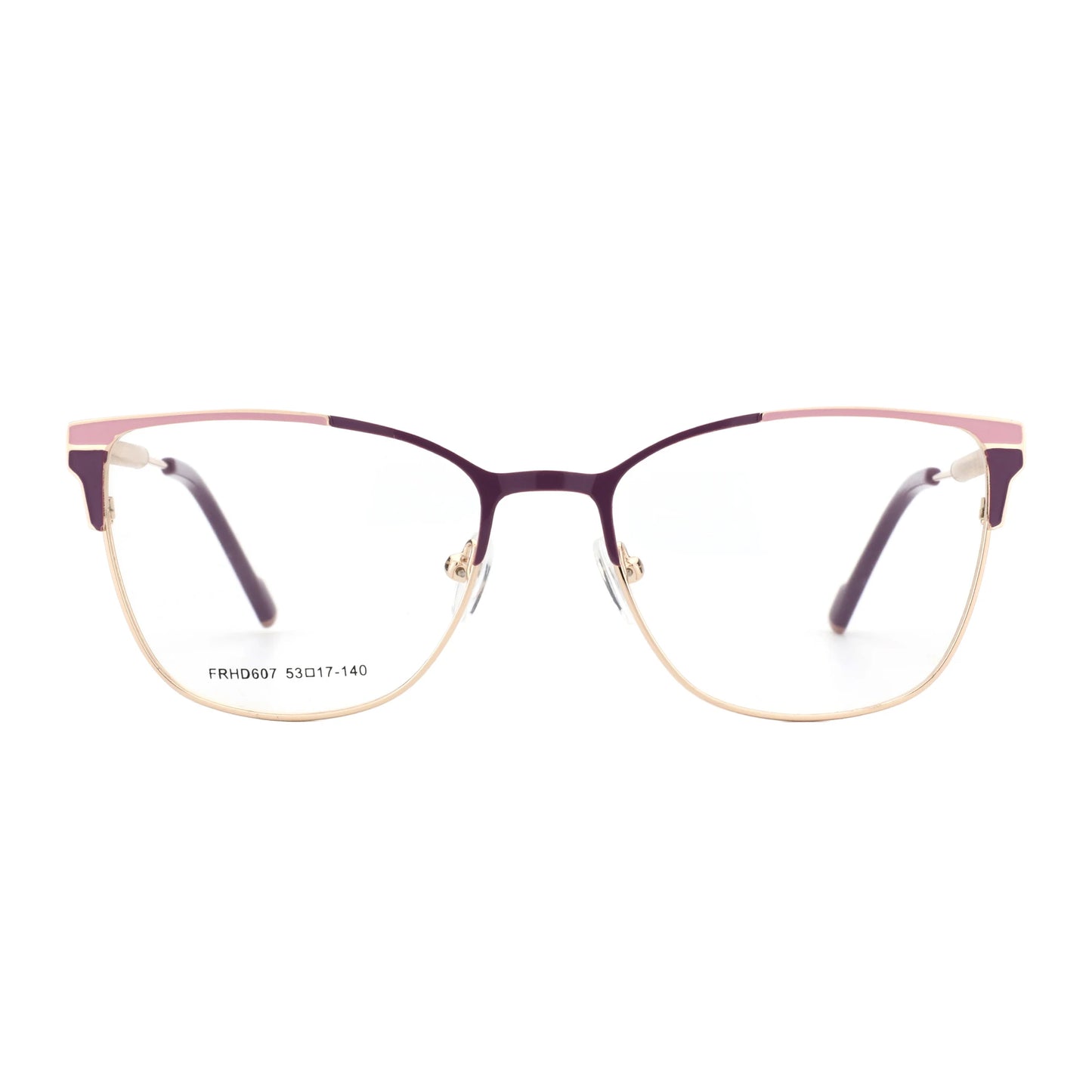 ZENOTTIC (M Size) 2025 Trend Butterfly Prescription Glasses Woman Metal Optical Eyeglasses for Anti Blue Light Photochromic