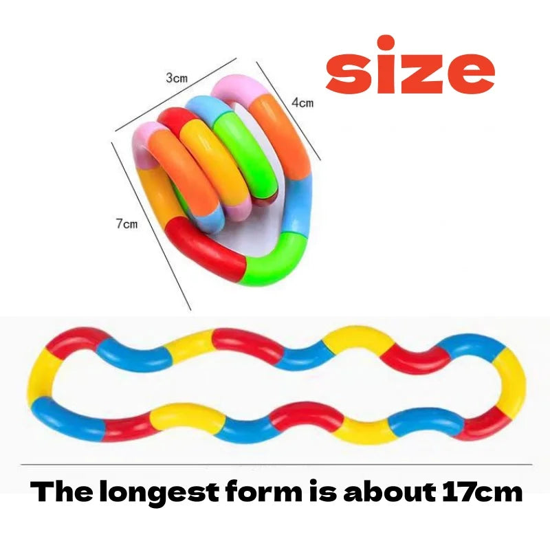 Versatile Twist Rope Twist Loop Wrapping Toys Twist Music Stress Relieving Toys Adult Stress Relieving Artifact Wholesale