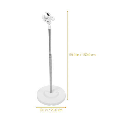 🐾 Adjustable Hands-Free Dog Hair Dryer Holder – 360° Flexible Arm Grooming Stand