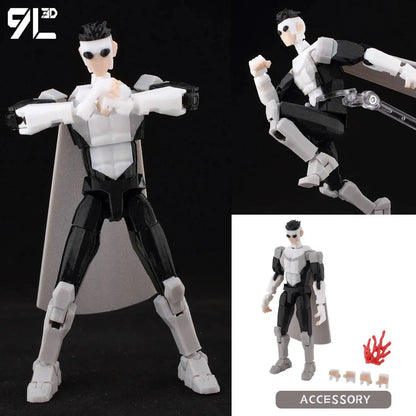 9L3D Lucky 13 Invincible Boy Conquer Omni Action Figure 3D Printed Anime Model Multi-Jointed Poseable Collectible Toy Gift Fan